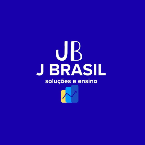 Logotipo JBrasil Soluç~es e Ensino